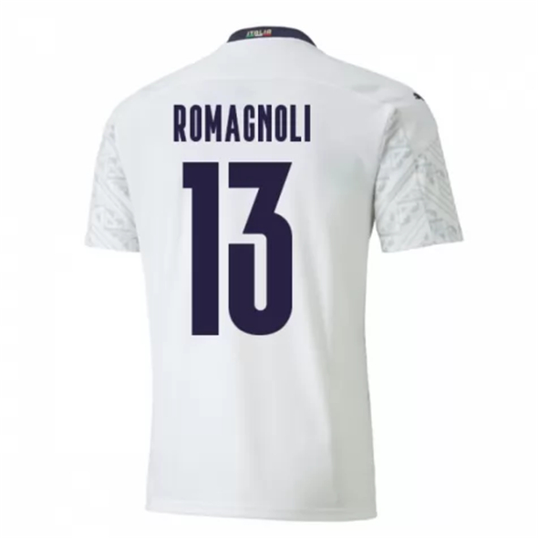 camiseta segunda equipacion romagnoli Italia 2020