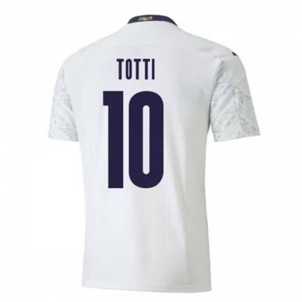 camiseta segunda equipacion totti Italia 2020