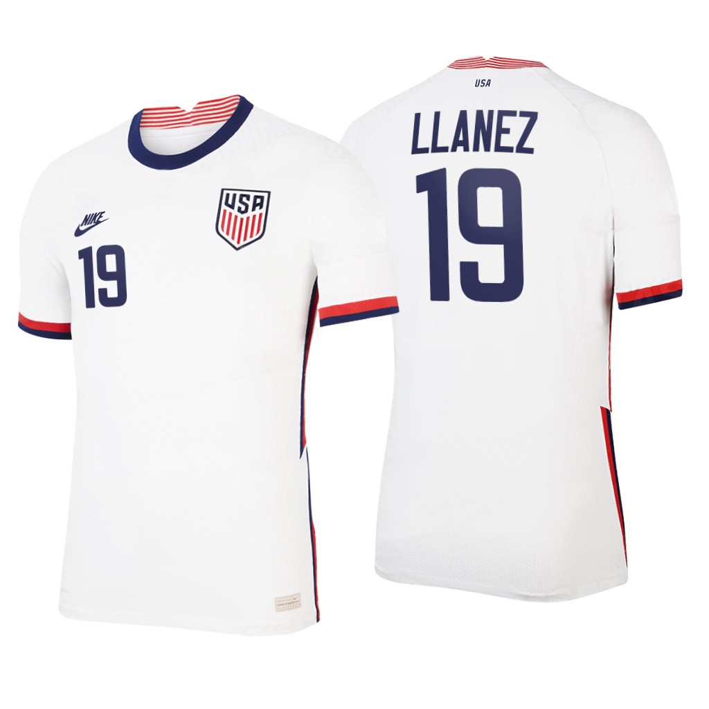 camiseta futbol Estados Unidos ulysses llanez 2020-2021 primera equipacion