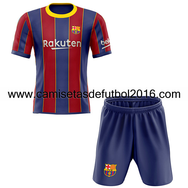 camiseta primera barcelona 2020-2021 niño