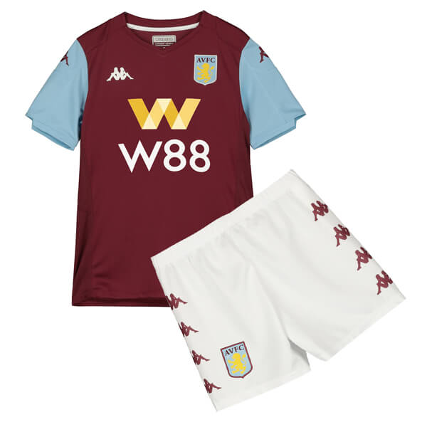 camiseta primera equipacion nino Aston Villa 2019-2020