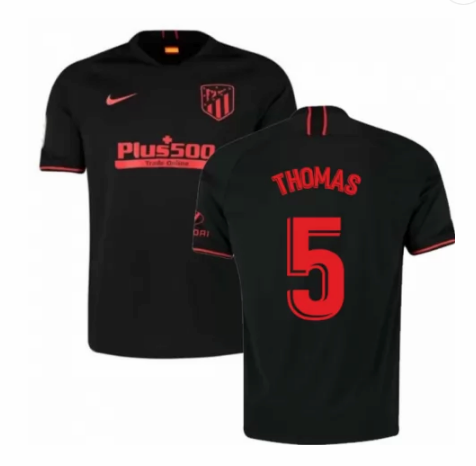 camiseta thomas Atlético de Madrid 2020 segunda equipacion
