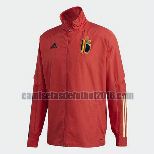 chaqueta belgica 2020-2021 rojo
