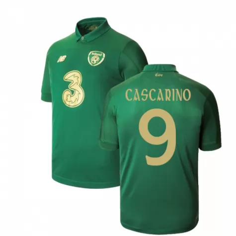 camiseta primera equipacion cascarino Irlanda 2020-21
