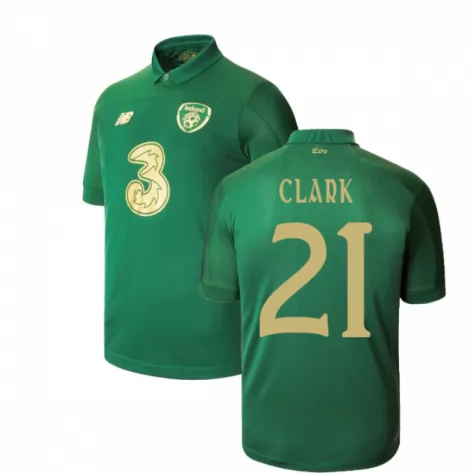 camiseta primera equipacion clark Irlanda 2020-21