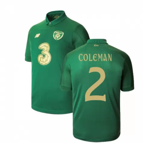 camiseta primera equipacion coleman Irlanda 2020-21