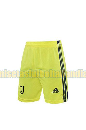 pantalones cortos portero juventus 2020-2021 amarillo