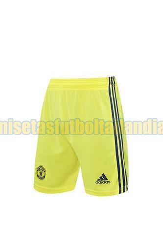 pantalones cortos portero manchester united 2020-2021 amarillo