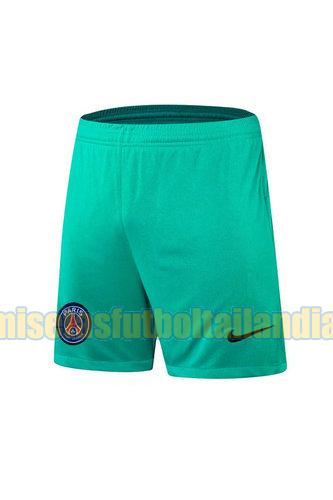 pantalones cortos portero paris saint germain 2020-2021 azul verde