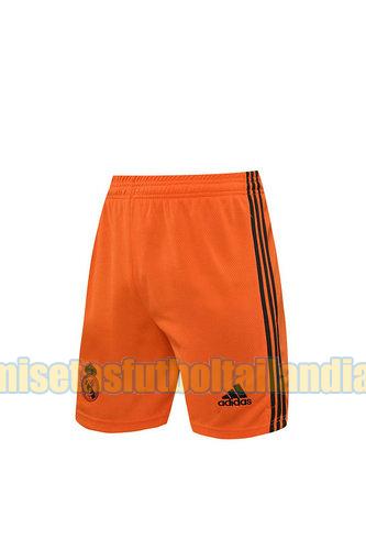 pantalones cortos portero real madrid 2020-2021 naranja