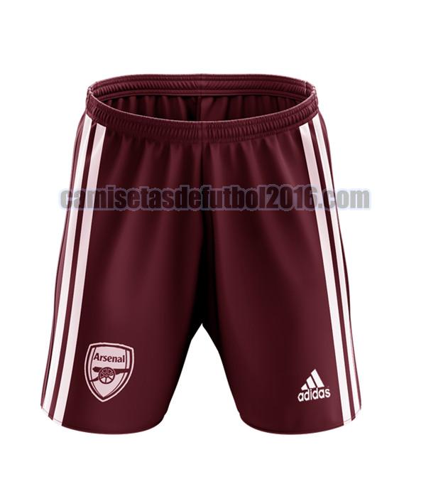 pantalones cortos segunda arsenal 2020-2021