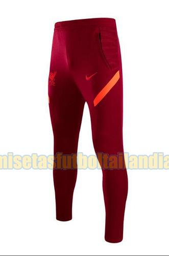 pantalones deportivos liverpool 2021-2022 rojo