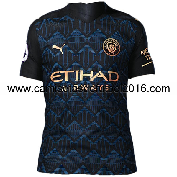 tailandia camiseta segunda equipacion del Manchester City 2020-2021